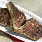 Bourbon-and-Vanilla-Brined Pork Chops
