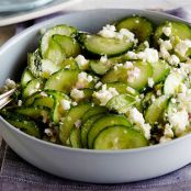Greek Feta and Cucumber Salad