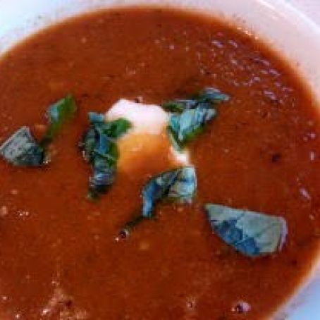 Tomato Soup--Fresh Tomatoes