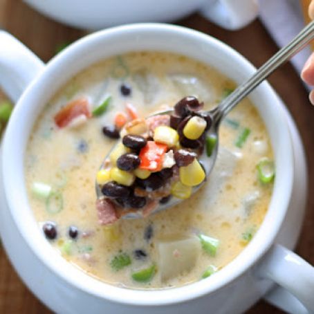 Black Bean Corn Chowder