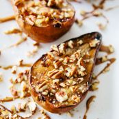 Grilled Pears with Cinnamon Drizzle