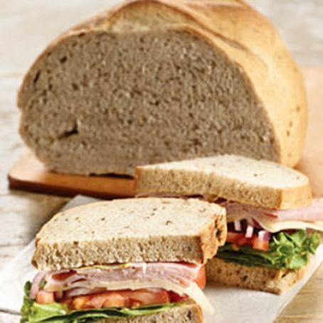 Seeded Rye Sandwich Bread