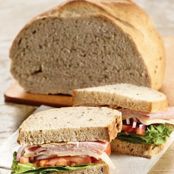 Seeded Rye Sandwich Bread