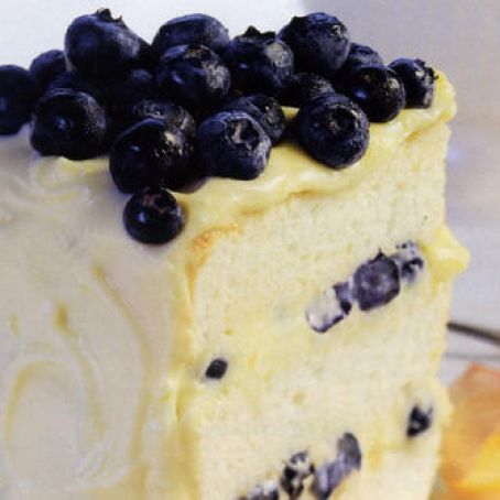 Lemon Feather Tall Cake