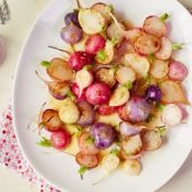 Brown Butter Radishes