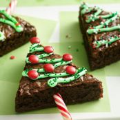 Christmas Tree Brownie Recipe