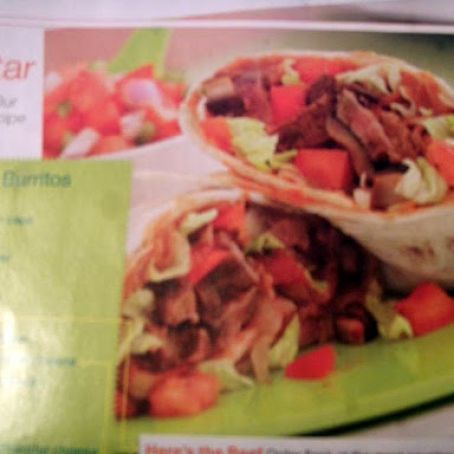 Cheesy Steak Burritos