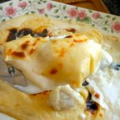 FILETE DE PESCADO EN SALSA MORNAY