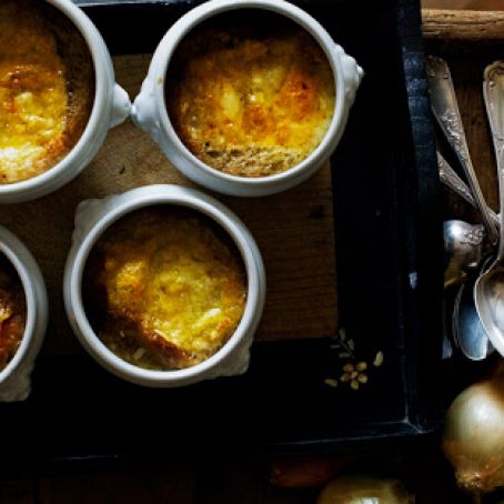 French Onion Soup with Comté