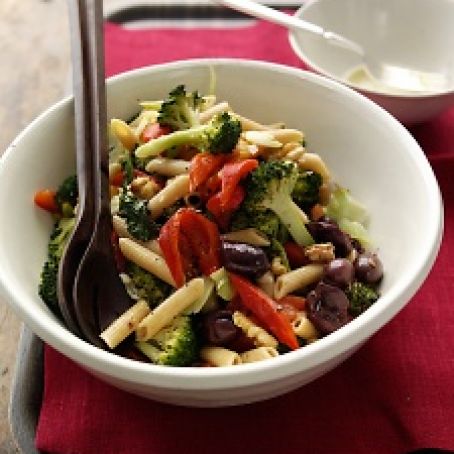 Pasta Salad with Roasted Broccoli