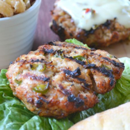 Bacon and Onion Turkey Burgers
