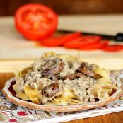 Healthy Hamburger Stroganoff from Scratch
