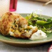 Croquetas de papa rellenas de atun