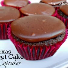Texas Sheet Cake Cupcakes