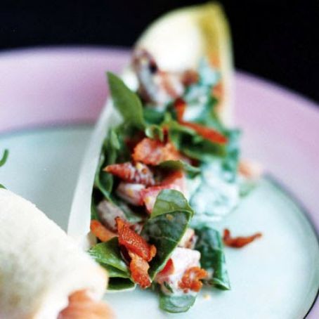 BLT Chopped Salad Slippers