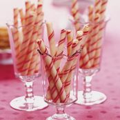 Candy-Stripe Cookie Sticks
