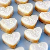 Heart Shaped Petite Fours