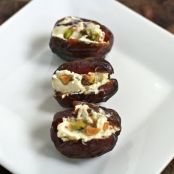 Manchego Cheese, Dates and Pistachios