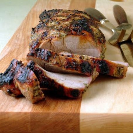 Grilled Herb Pork Tenderloin