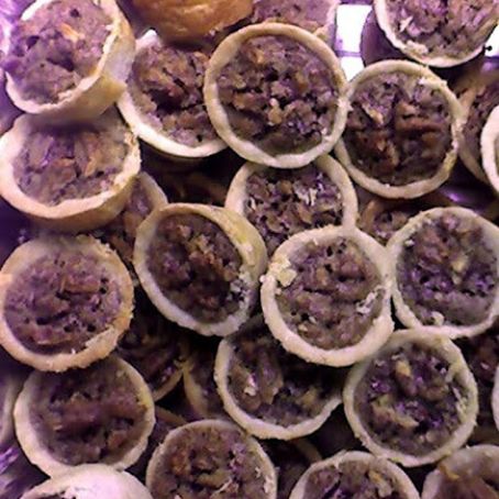 Miniature Pecan Pies*