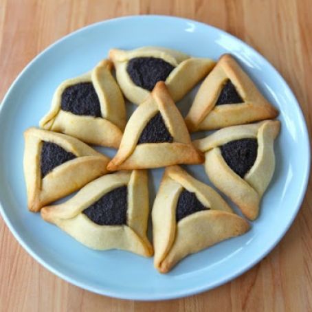 Hamantaschen cookies