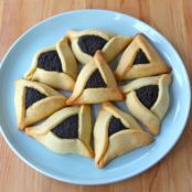 Hamantaschen cookies