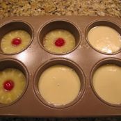 Mini Pineapple Upside Down Cake