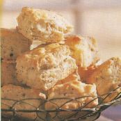Peppery White Cheddar Biscuits