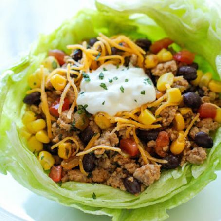 Taco Lettuce Wraps