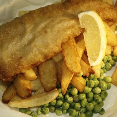 Traditional British Fish and Chips