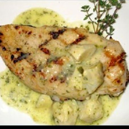 Chicken Breasts with Artichoke Hearts