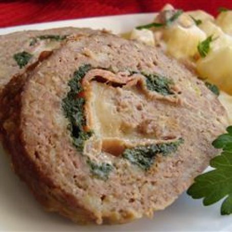 Mim's Meat Loaf Roulade