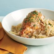 Slow-Cooker Garlic Chicken with Couscous