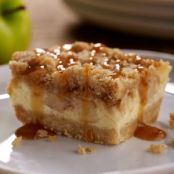 Caramel Apple Cheesecake Bars