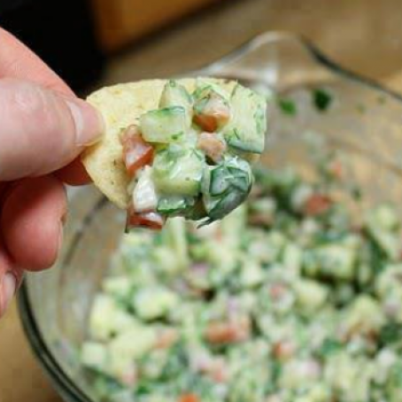 Crispy Cucumber Salsa