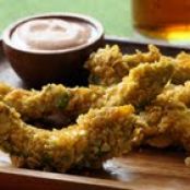 Avocado Wings with Buffalo Sauce