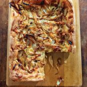 Onion and Bacon Tart Recipe | SAVEUR