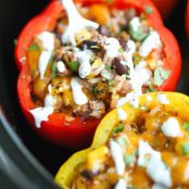 Slow Cooker Stuffed Peppers