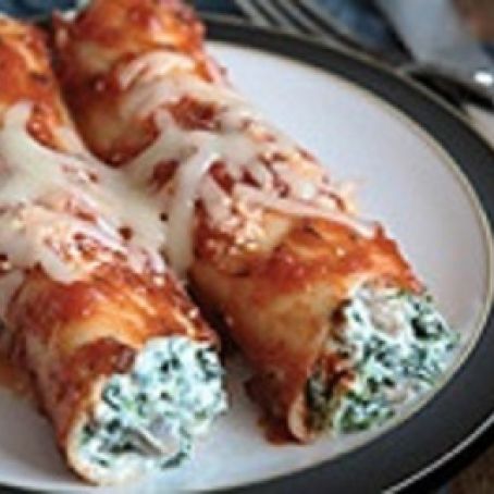 Cheesy Manicotti