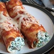 Cheesy Manicotti