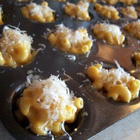 Mini Mac N Cheese Bites