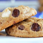 Whole Grain Chocolate Chip Cookies (Vegan/Sugar Free)