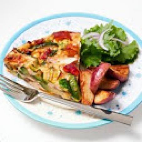 Roasted Veggie Frittata