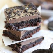 Oreo Truffle Brownies