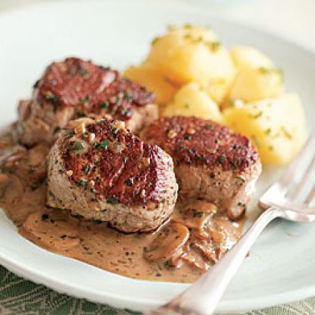 Pork Medallions in Mushroom Marsala Sauce