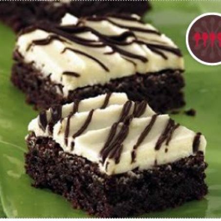 Frosted Irish Cream Brownies