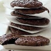 Fudgy Chocolate-Walnut Cookies
