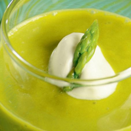 Cold Green Asparagus Soup
