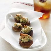 Goat-Cheese Stuffed Mushrooms
