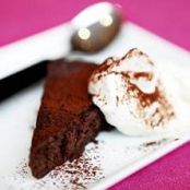 Gooey chocolate cake - Low Carb